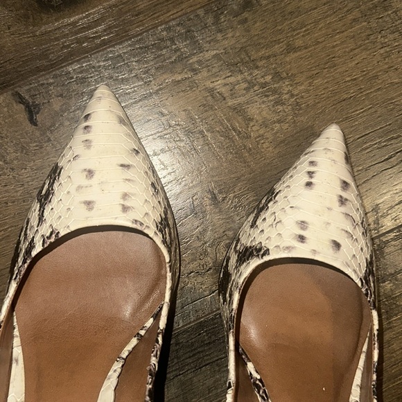 Steve Madden Proto Natural Snake Pointed Pumps size 9 1/2 - Picture 5 of 7